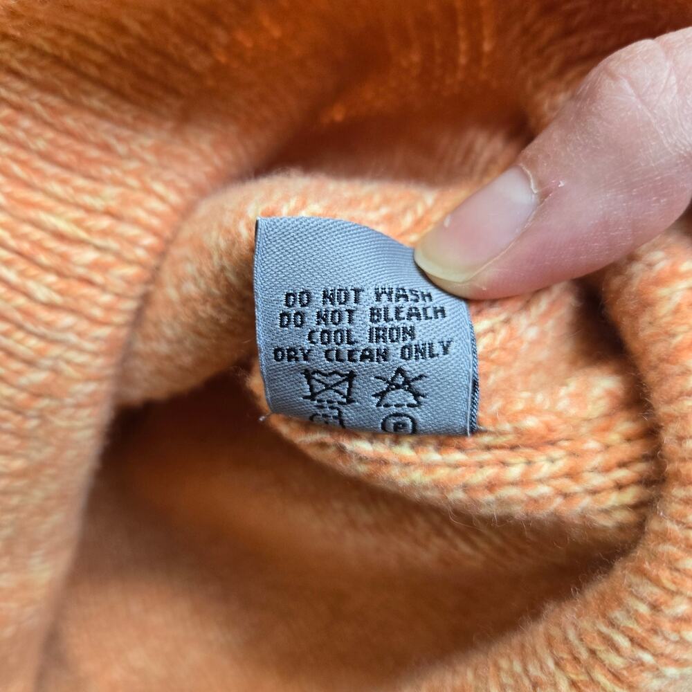 Orla Kiely Blue Vintage Inspired Dress Cashmere Wool Blend Natural Fibers - Picture 7 of 10
